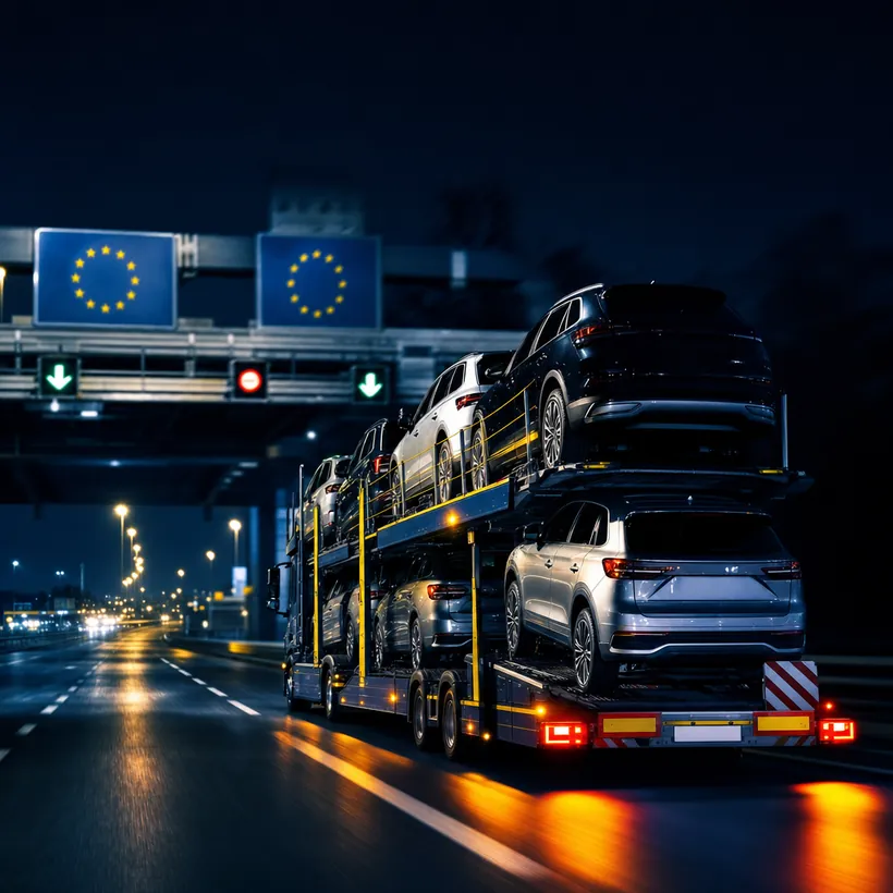 Internationale Überführung in Europa
